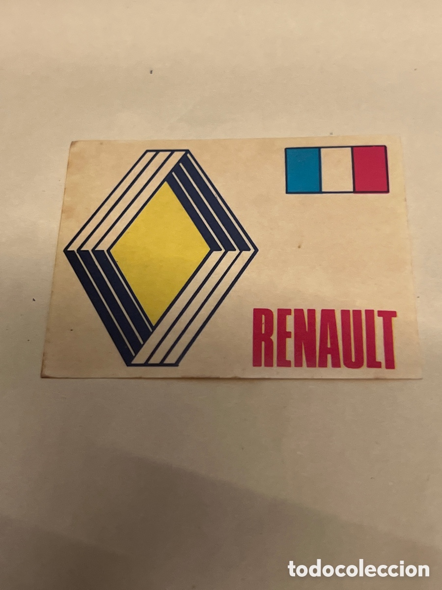 Pegatinas de colecci&oacute;n: T1/E2/164. PEGATINA 76 RENAULT - Foto 1