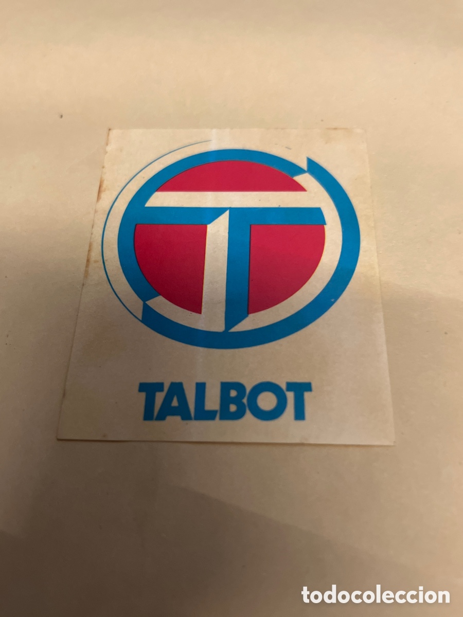 Autocolantes de cole&ccedil;&atilde;o: T1/E2/165. PEGATINA 82 TALBOT