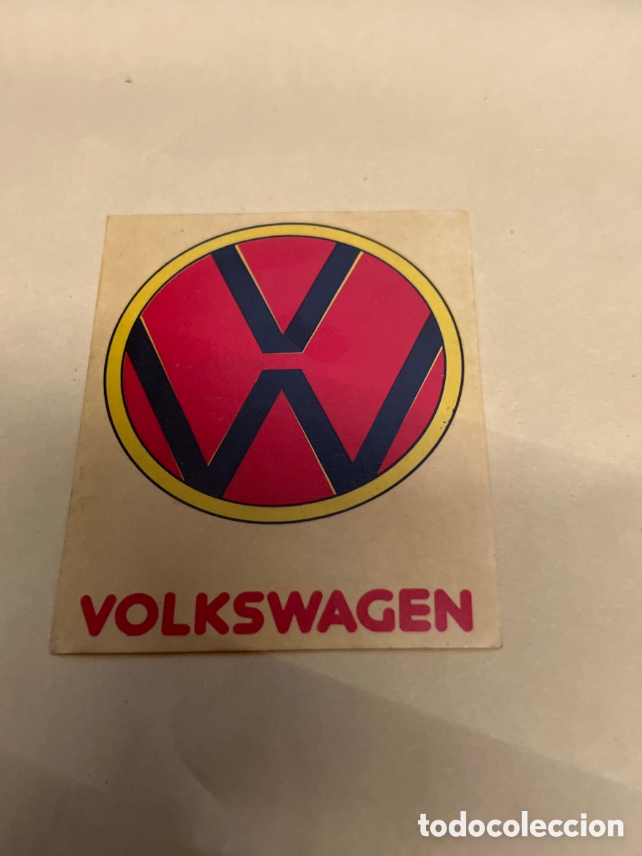 Autocolantes de cole&ccedil;&atilde;o: T1/E2/169. PEGATINA 75 WOLKSWAGEN
