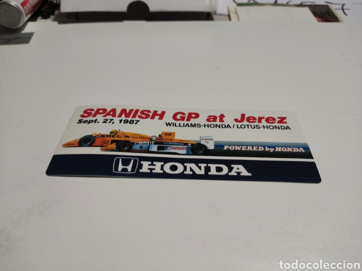 Pegatinas de colecci&oacute;n: Pegatina spanish GP at Jerez HONDA