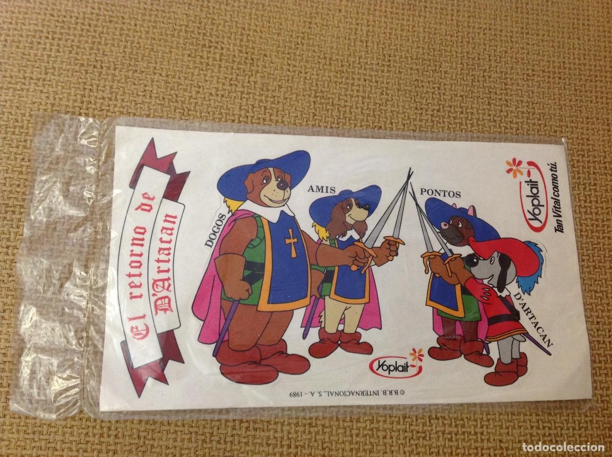 Pegatinas de colecci&oacute;n: Adhesivo pegatina El Retorno de D'Artacan Yoplait