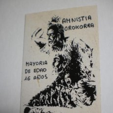 Pegatinas de colección: PEGATINA OIC JIC-GEK EUSKADI HACIA 1977 (BUEN ESTADO). Lote 401875184