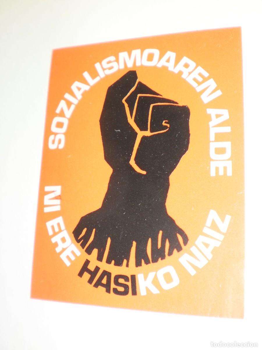 Pegatinas de colecci&oacute;n: pegatina hasi (partido socialista revolucionario popular) abertzales hacia 1977 integrados en hb