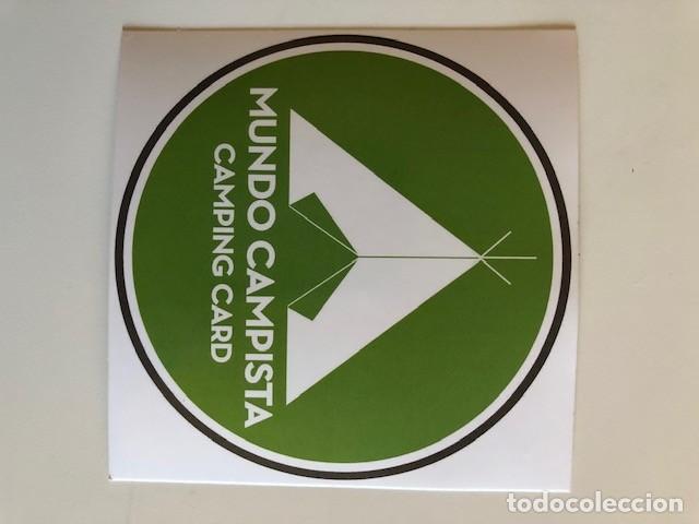 Pegatinas de colecci&oacute;n: Adhesivo Mundo Campista