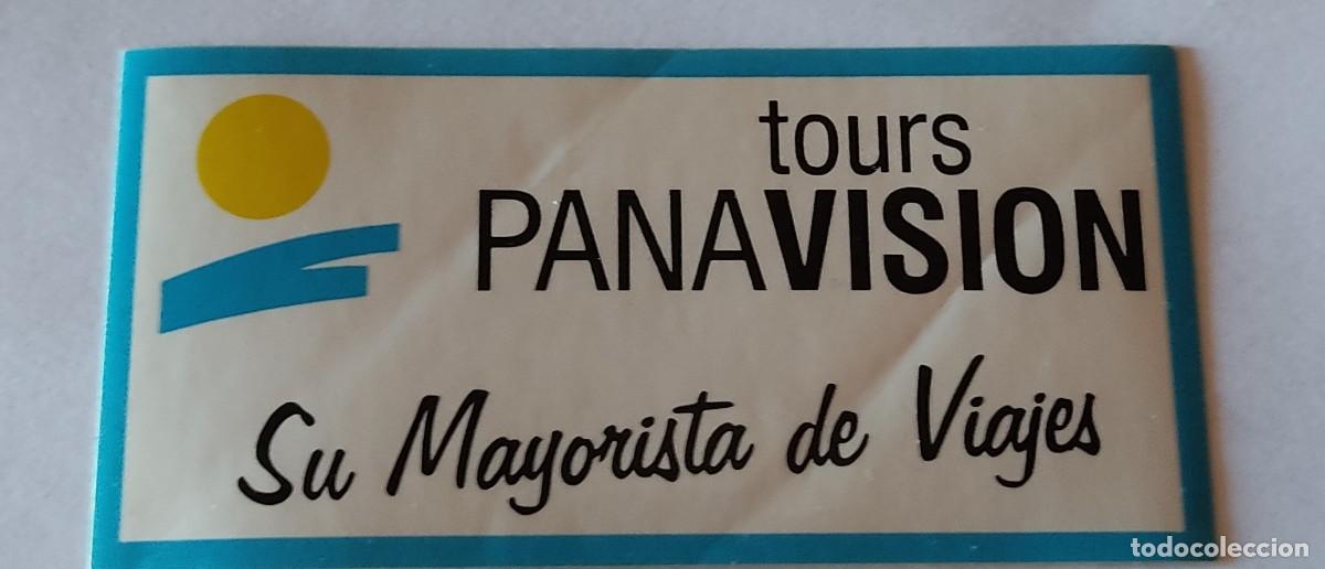 Sammlung von Aufklebern: Pegatina Panavisi&oacute;n Tours Mayori viajes