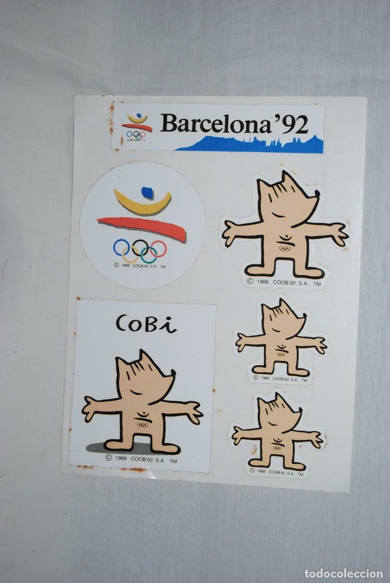Pegatinas de colecci&oacute;n: COBI BARCELONA 92