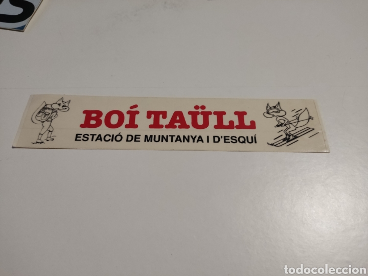 Pegatinas de colecci&oacute;n: Pegatina Bo&iacute; Taull estaci&oacute;n de esqu&iacute;