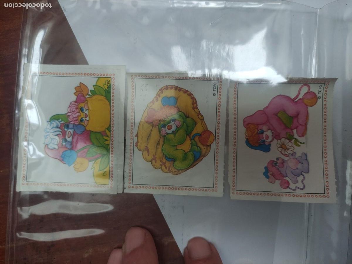 Pegatinas de colecci&oacute;n: Pegatinas despegadas, no s&eacute; colecci&oacute;n