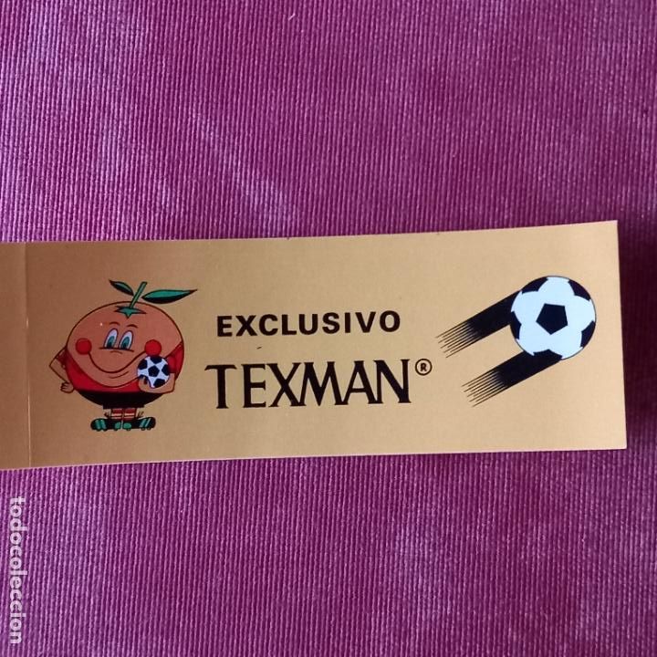 Pegatinas de colecci&oacute;n: PEGATINA DE DEPORTES. MUNDIAL F&Uacute;TBOL ESPA&Ntilde;A 82 1982. TEXMAN NARANJITO 8,5x3 cm