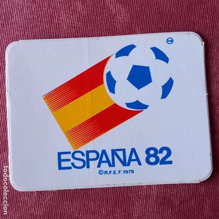 Pegatinas de colecci&oacute;n: Pegatina Espa&ntilde;a 82 mundial f&uacute;tbol R.E.F 79 1979