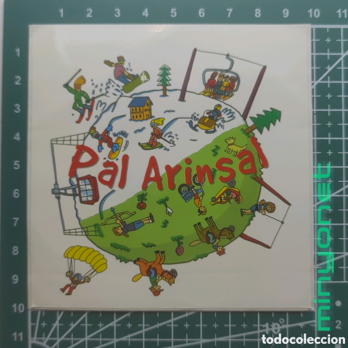 Pegatinas de colecci&oacute;n: Pegatina Pal Arinsal - Esqu&iacute; - Ski