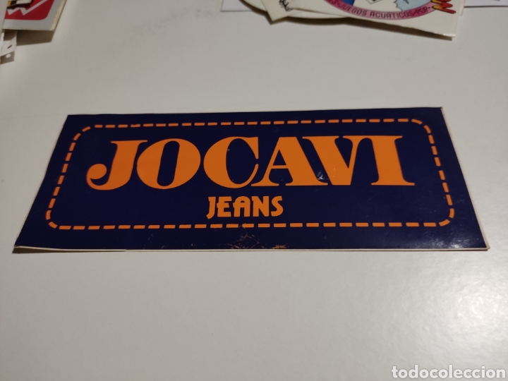 pegatina jocavi jeans Buy Antique collectible stickers on todocoleccion