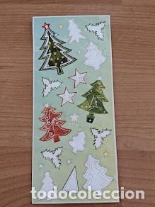 Sammlung von Aufklebern: 3 PEGATINAS &Aacute;RBOL NAVIDAD