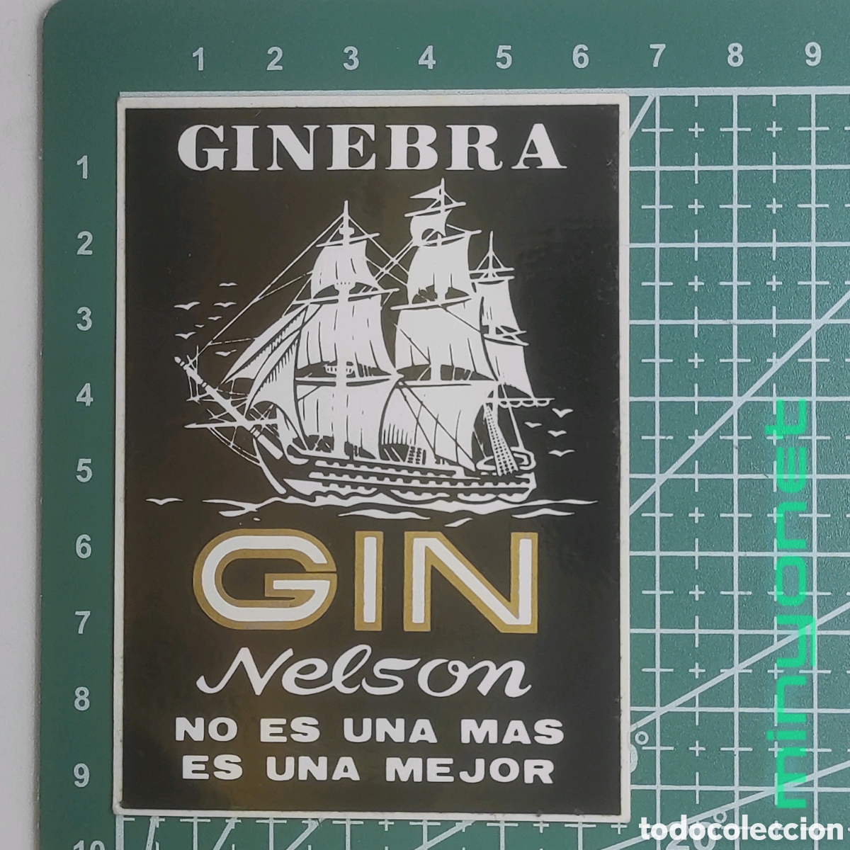 Pegatinas de colecci&oacute;n: Pegatina Ginebra Gin Nelson