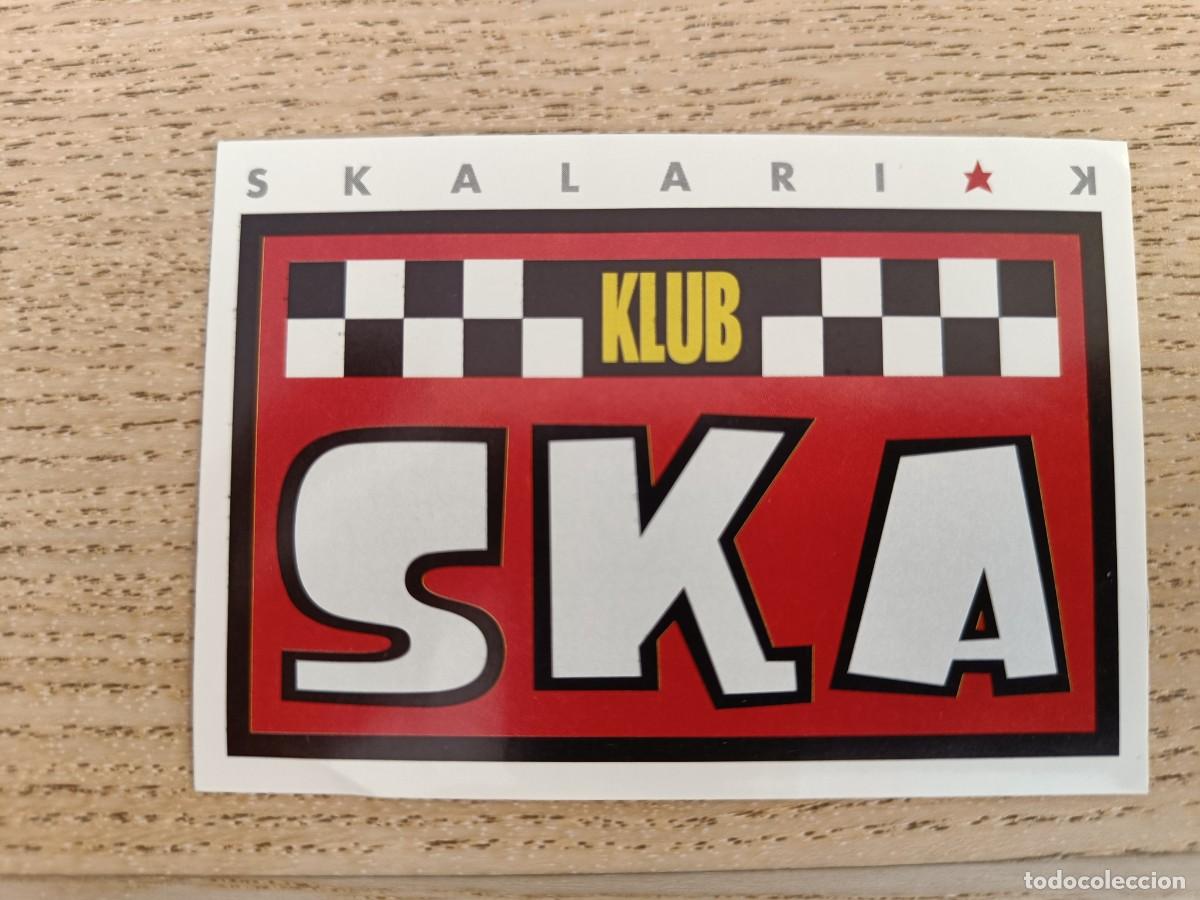 Collection stickers: Adhesivo Skalariak. Klub Ska 6 x 8,5