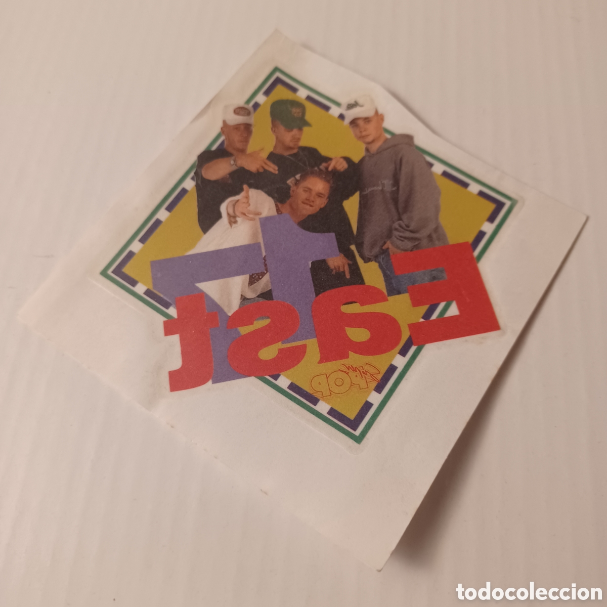Pegatinas de colecci&oacute;n: Pegatina revista S&uacute;per Pop East 17 a&ntilde;os 80