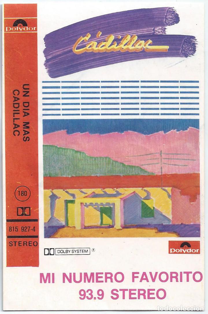 Sammlung von Aufklebern: Cadillac - Mi n&uacute;mero favorito 93.9 Est&eacute;reo - Polydor