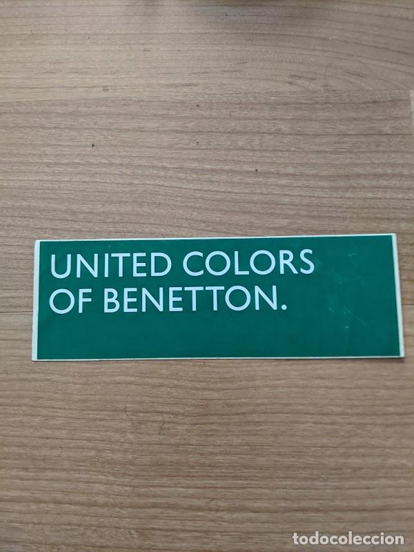 Sammlung von Aufklebern: PEGATINA BENETTON