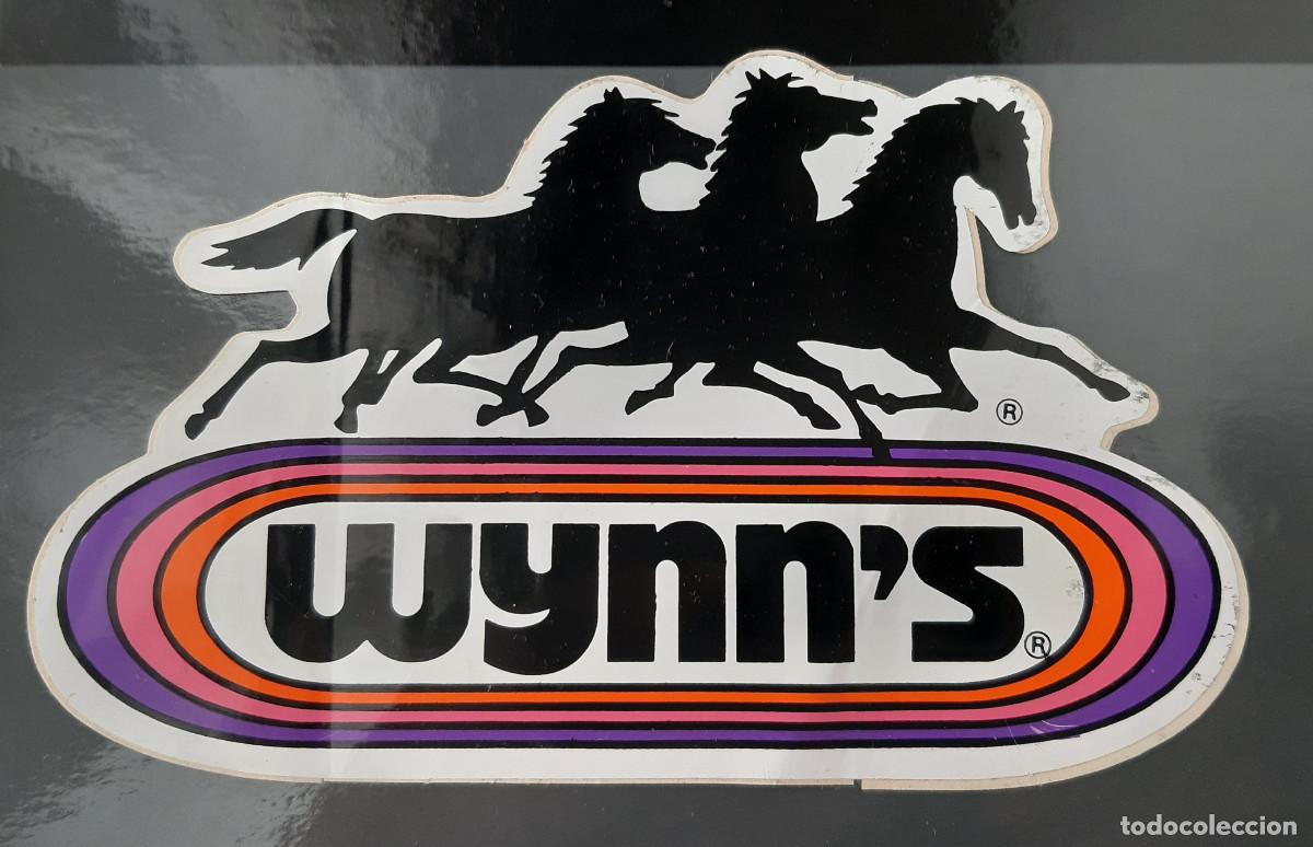 Pegatinas de colecci&oacute;n: PEGATINA DE LA MARCA WYNN&acute;S