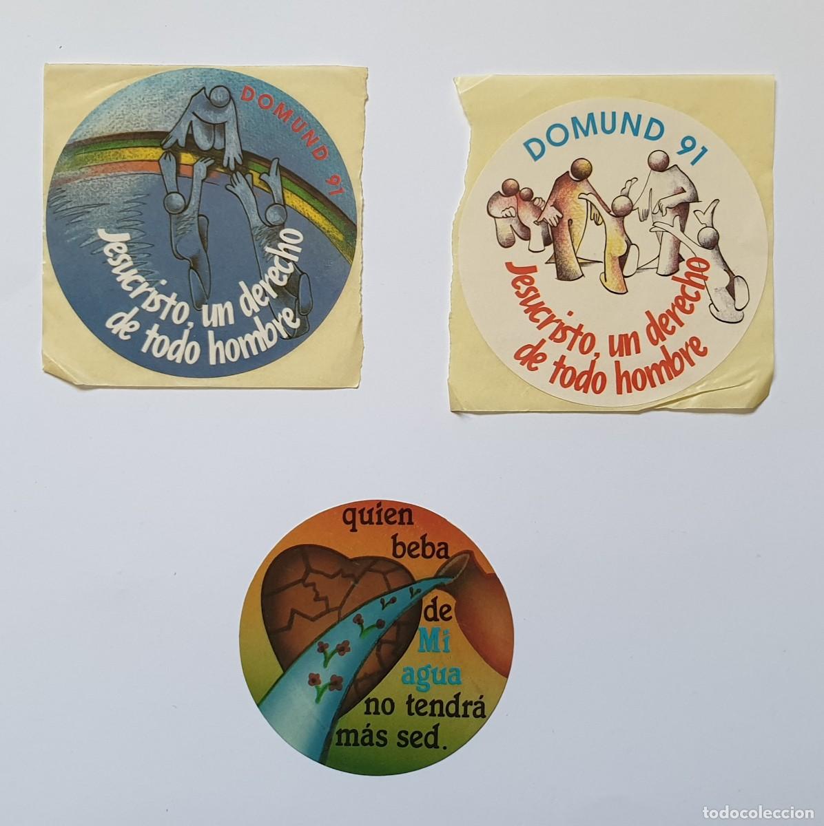 Pegatinas de colecci&oacute;n: PEGATINAS DOMUND 91 - Foto 1