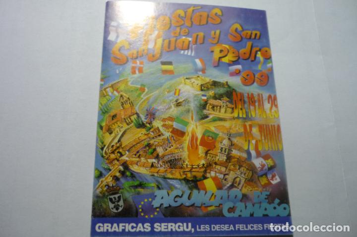 Sammlung von Aufklebern: pegatina fiestas s.juan y s.pedro 99 aguilar de campoo