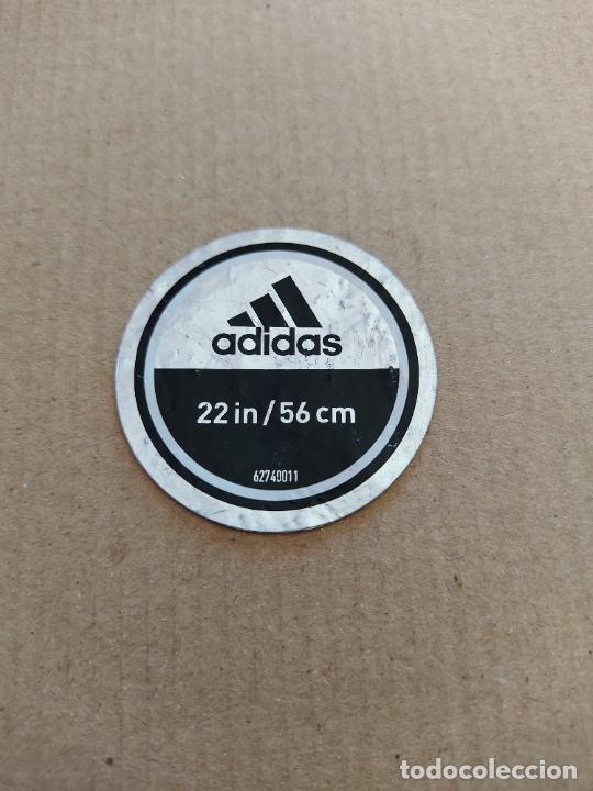 Pegatinas de colecci&oacute;n: ADHESIVO PEGATINA PUBLICIDAD DEPORTE ADIDAS MARCA DEPORTIVA 22 IN/56 CM MIDE 4,5 CM DE DI&Aacute;METRO