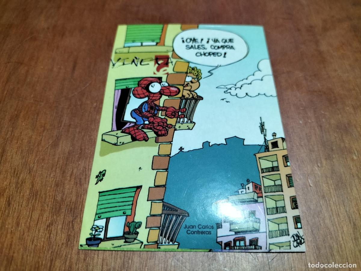 Pegatinas de colecci&oacute;n: SPIDERMAN. VI&Ntilde;ETA. PEGATINA. SIN USO. EXCELENTE ESTADO. DIFICIL. C-3