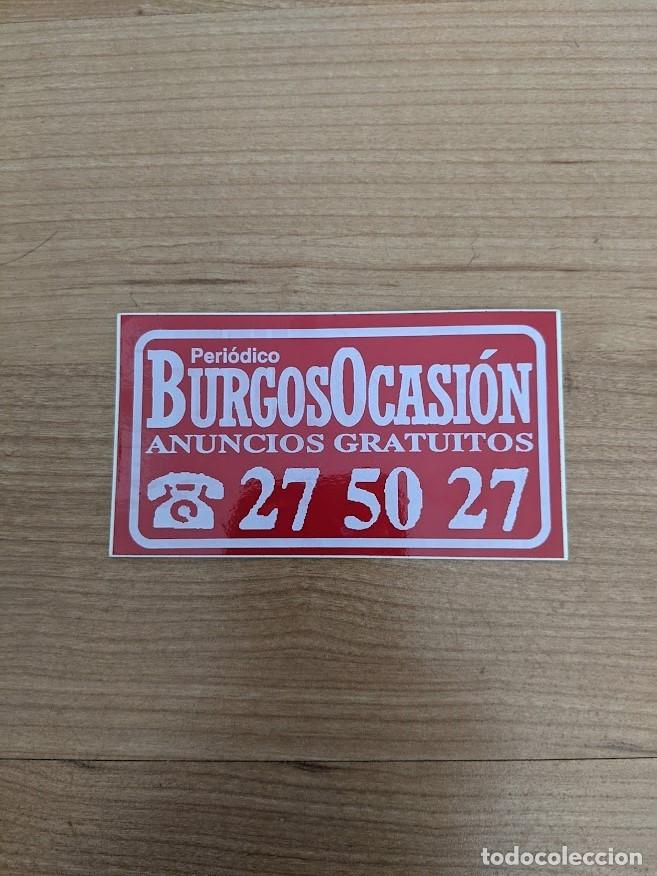 Collection stickers: PEGATINA BURGOSOCASI&Oacute;N