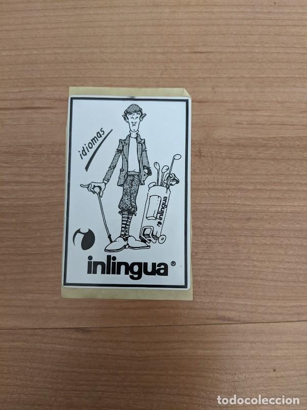 Sammlung von Aufklebern: PEGATINA INLINGUA