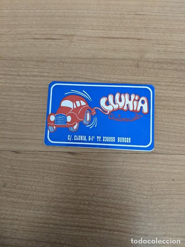 Sammlung von Aufklebern: PEGATINA AUTOESCUELA CLUNIA