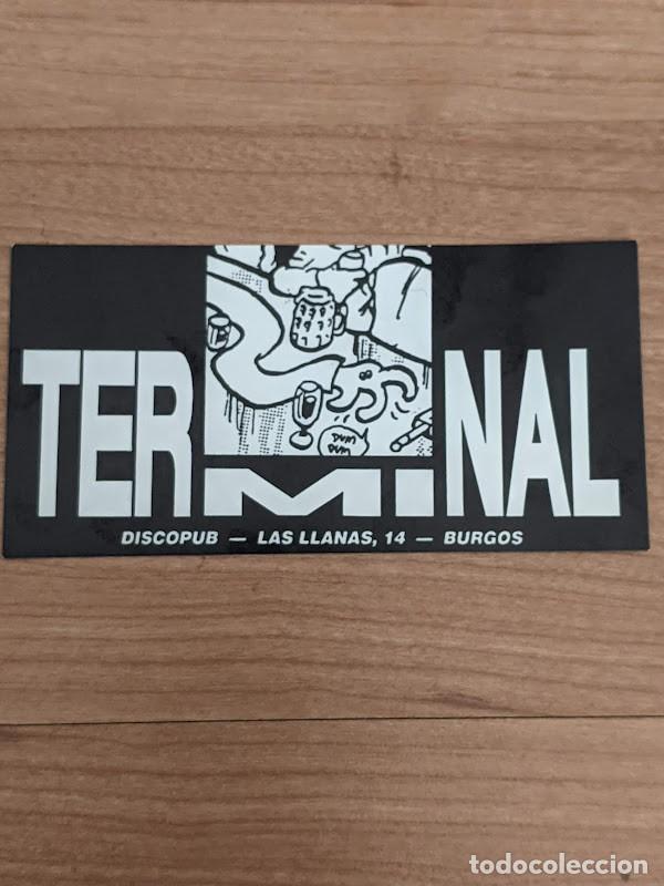 Collection stickers: PEGATINA DISCOPUB TERMINAL