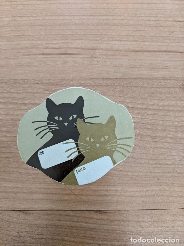 Sammlung von Aufklebern: PEGATINA GATOS