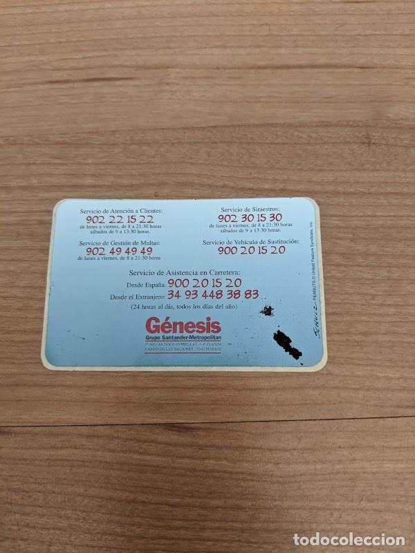 Pegatinas de colecci&oacute;n: PEGATINA SEGUROS G&Eacute;NESIS - Foto 1