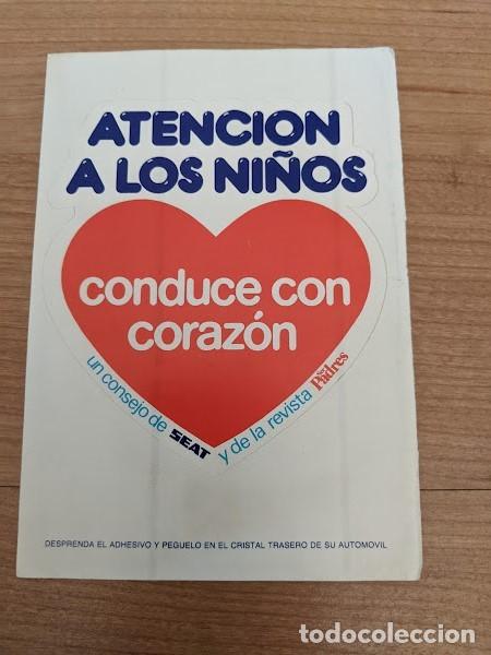 Collection stickers: PEGATINA CONDUCE CON CORAZ&Oacute;N