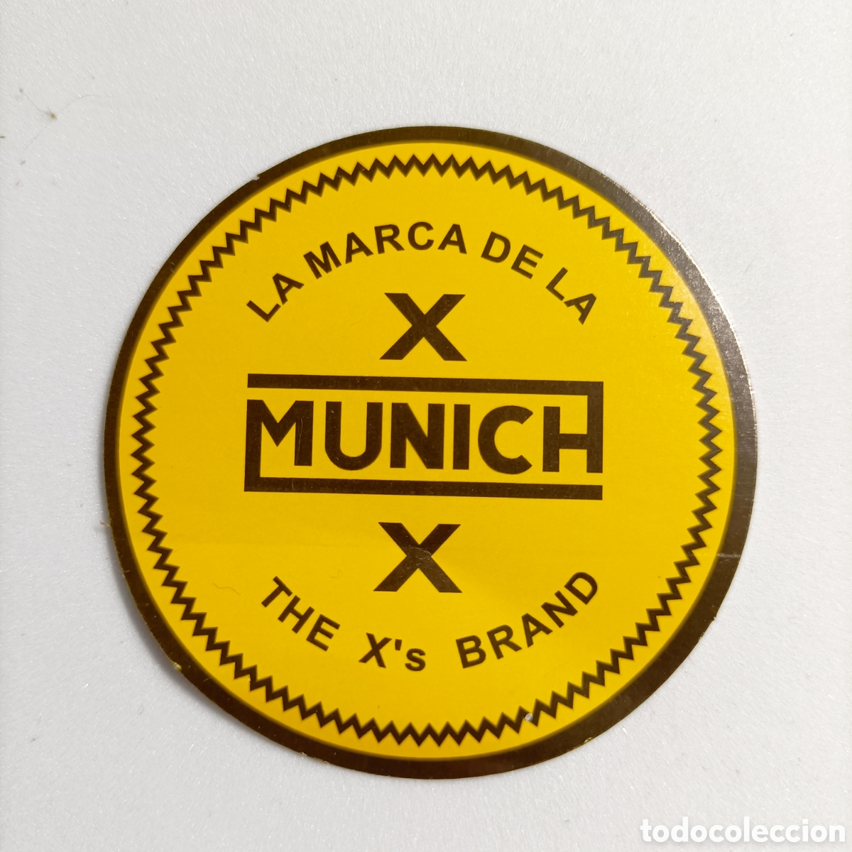 Pegatina sticker. Marca Munich