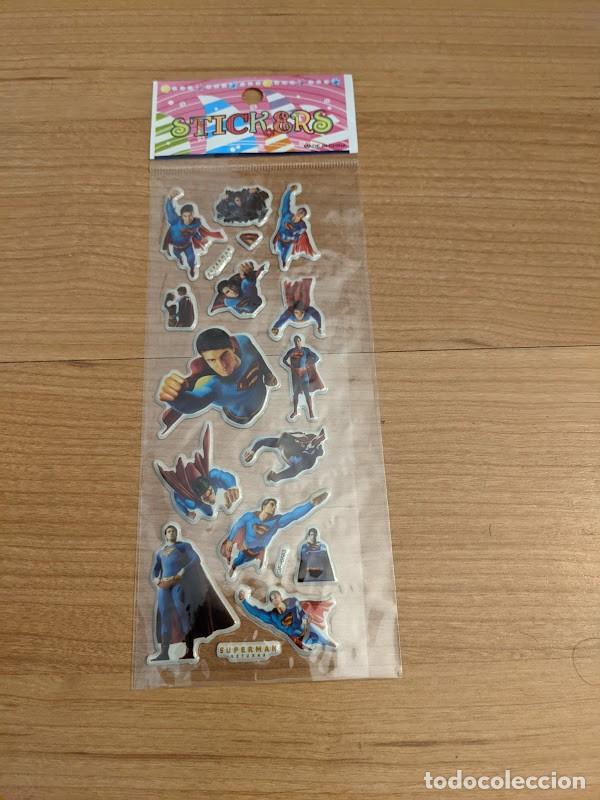 Pegatinas de colecci&oacute;n: BLISTER STICKERS SUPERMAN