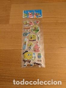 Pegatinas de colecci&oacute;n: BLISTER STICKERS BOB ESPONJA