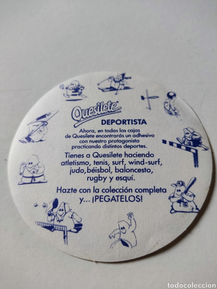 Pegatinas de colecci&oacute;n: Pegatina Quesilete esqu&iacute; - Foto 2
