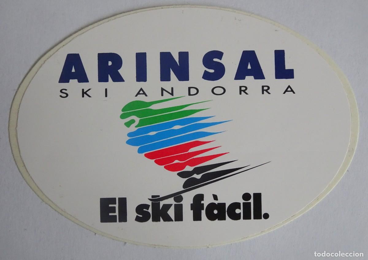 Pegatinas de colecci&oacute;n: ADHESIVO PEGATINA ,ARINSAL SKI , ANDORRA , VER FOTOS