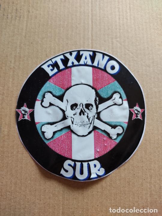 Collection stickers: ADHESIVO PEGATINA ULTRAS FANS SEGUIDORES AMOREBIETA ETXANO SUR PAIS VASCO EUSKADI 9,8 CM DIAMETRO