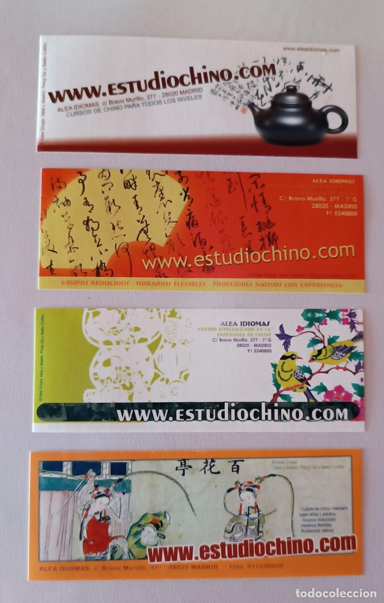 Autocollants de collection: 4 pegatinas ALEA academia idiomas estudio chino