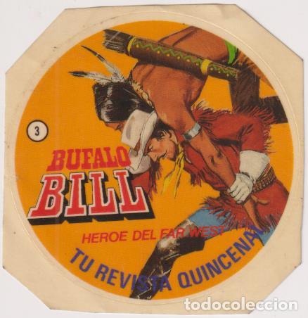 Autocolantes de cole&ccedil;&atilde;o: Pegatina B&uacute;falo Bill. Tu Revista quincenal