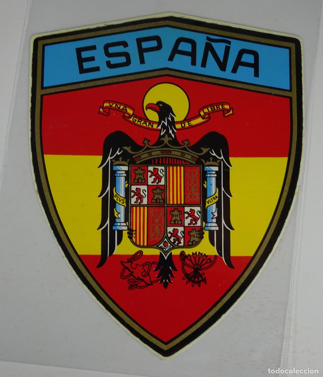 Autocolantes de cole&ccedil;&atilde;o: PEGATINA, ESCUDO ESPA&Ntilde;A, AGUILA, VER FOTOS
