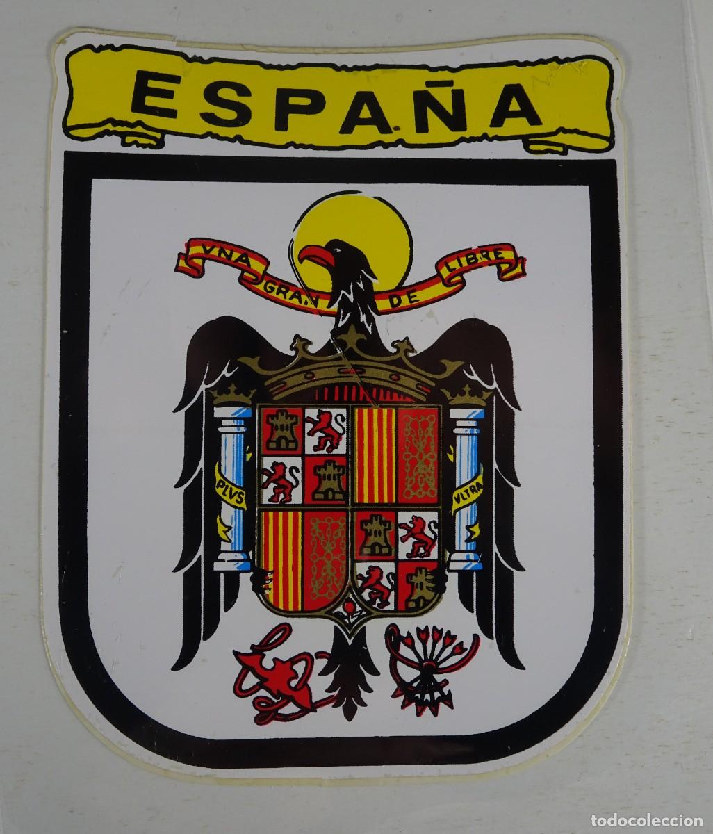 Autocolantes de cole&ccedil;&atilde;o: PEGATINA, ESCUDO ESPA&Ntilde;A, AGUILA, UNA GRANDE Y LIBRE, VER FOTOS