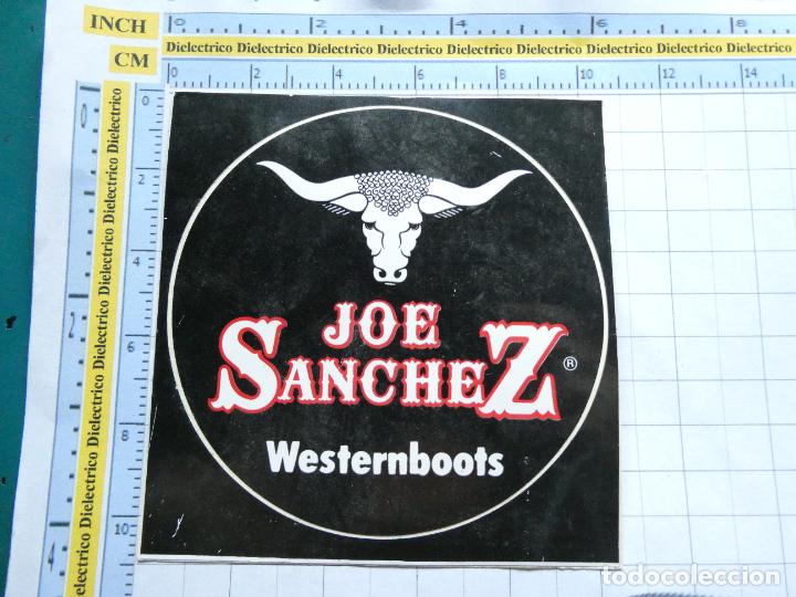 Autocollants de collection: PEGATINA DE MARCAS DE ROPA. JOSE SANCHEZ WESTERNBOOTS BOTAS. 214