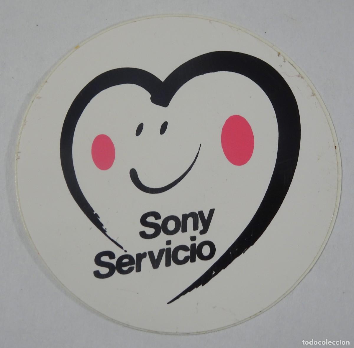 Pegatinas de colecci&oacute;n: ADHESIVO, PEGATINA, PUBLICIDAD, SONY SERVICIO, VER FOTOS
