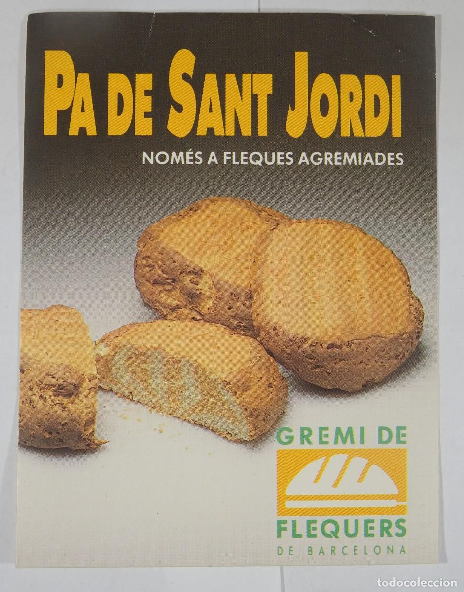 Pegatinas de colecci&oacute;n: ADHESIVO, PEGATINA, PUBLICIDAD, PA DE SANT JORDI, GREMI DE FLEQUERS, VER FOTOS