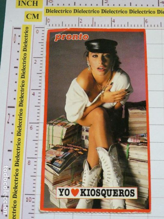 Autocolantes de cole&ccedil;&atilde;o: PEGATINA CROMO CROMITO REVISTA PRONTO. SABRINA SALERNO YO AMO KIOSQUEROS 250