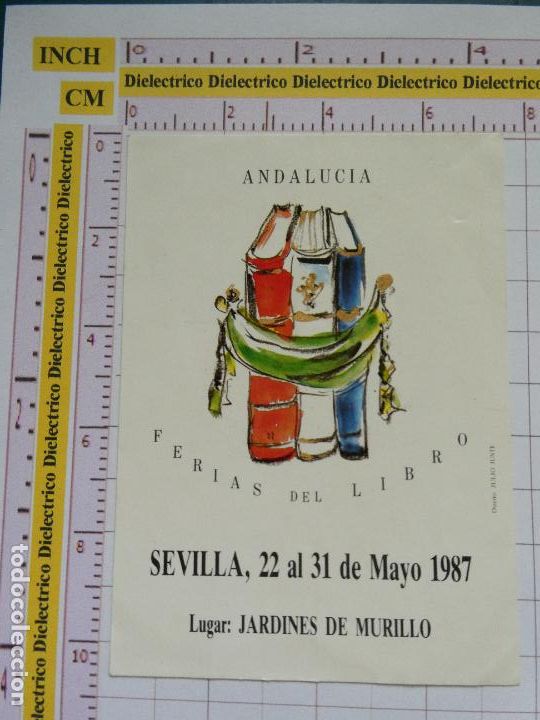Sammlung von Aufklebern: PEGATINA FERIAS DEL LIBRO SEVILLA 1987. 287