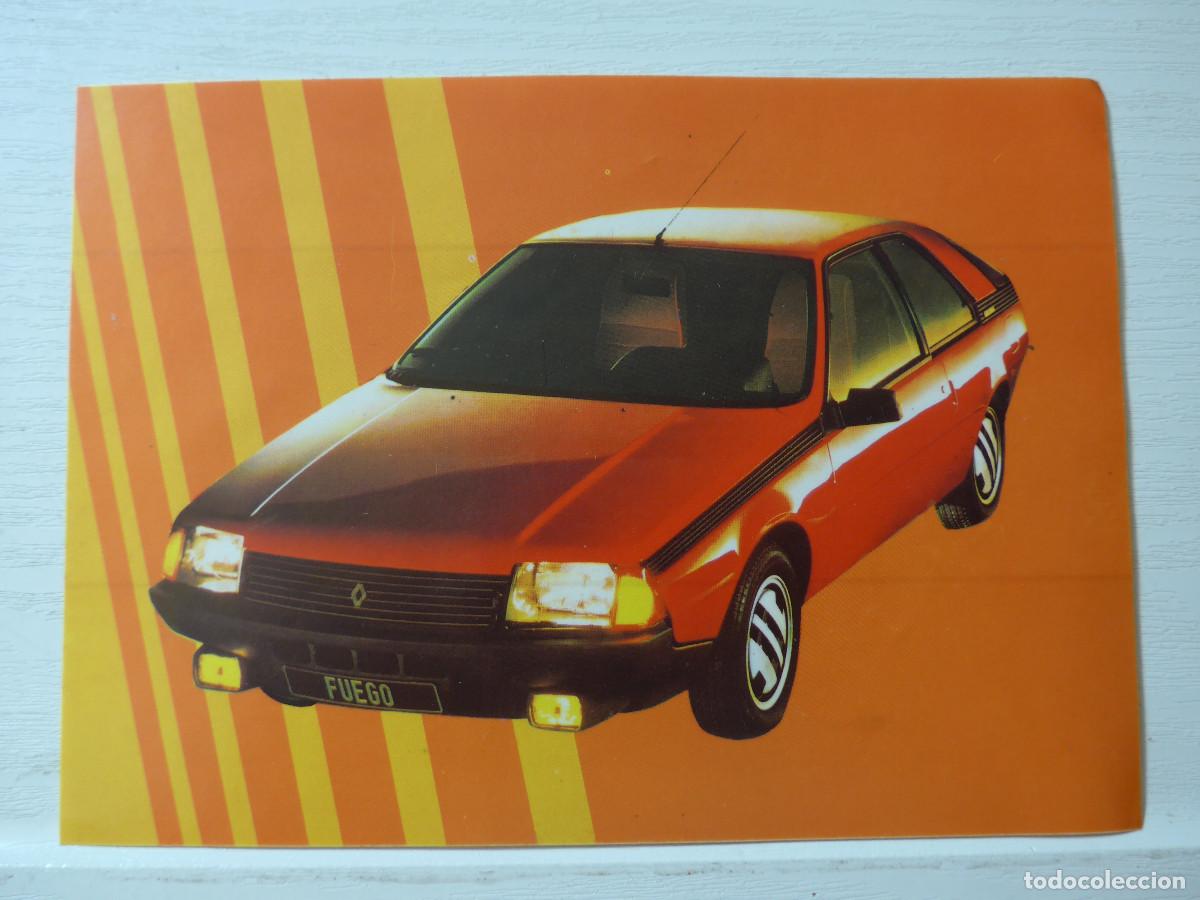 Autocollants de collection: PEGATINA RENAULT FUEGO